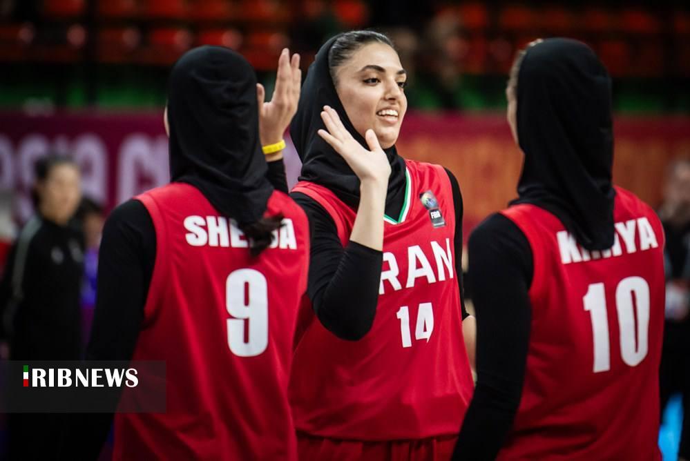 صعود تاریخی تیم ملی بسکتبال بانوان ایران به فینال کاپ آسیا