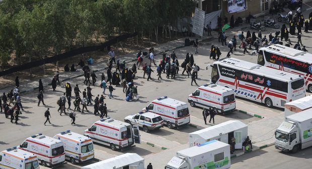 فوریت‌های پزشکی آبادان آماده خدمات رسانی به زائران اربعین