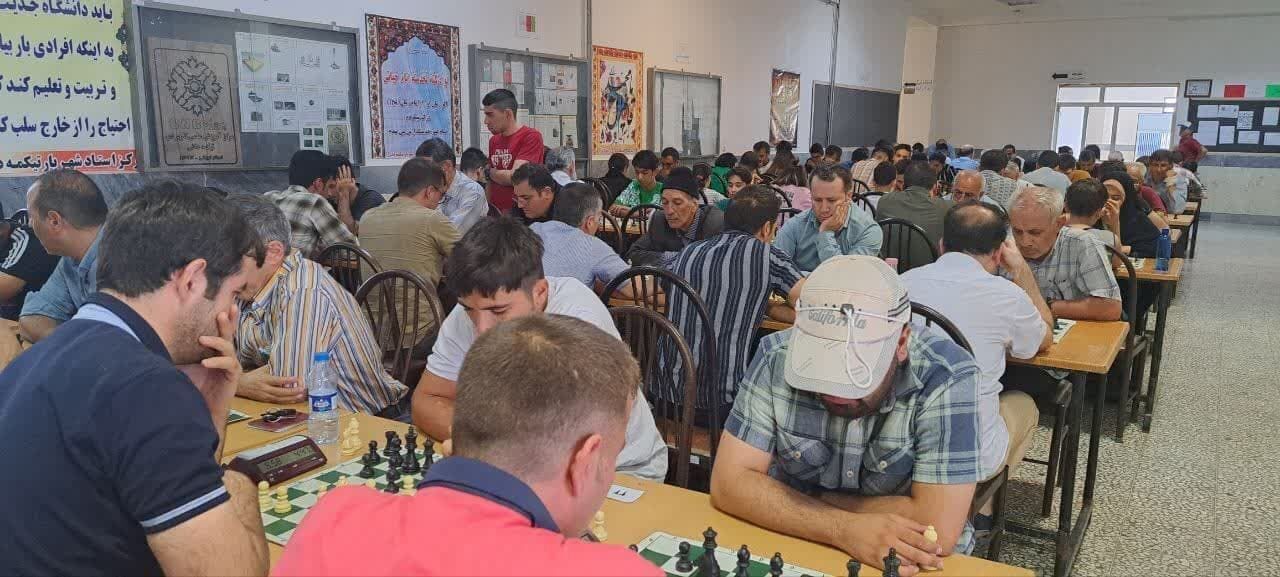 مسابقات شطرنج کشوری در شهرستان بستان آباد