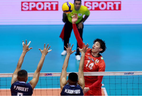 ژاپن فاتح نخستین دیدار والیبال قهرمانی آسیا