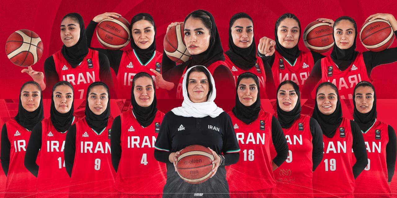 توقف زنان بسکتبال ایران در دیدار پایانی مسابقات جام آسیا