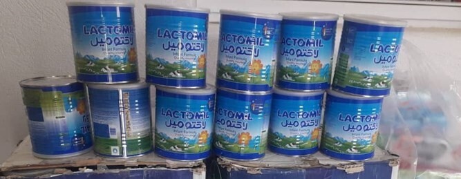 کشف محموله شیرخشک قاچاق در مرز تایباد