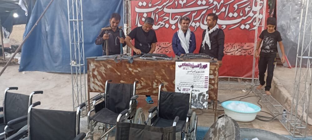 برپایی ۲ موکب توانبخشی از سوی بهزیستی در مرز‌های خوزستان