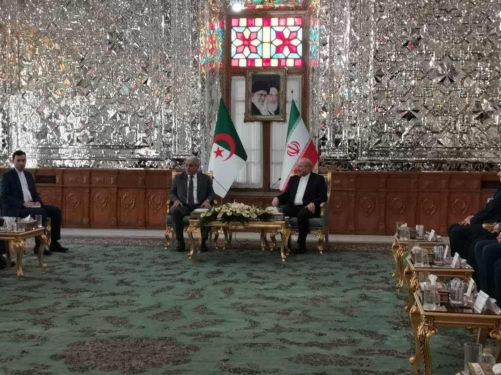 دیدار رئیس مجلس الجزایر با رئیس مجلس