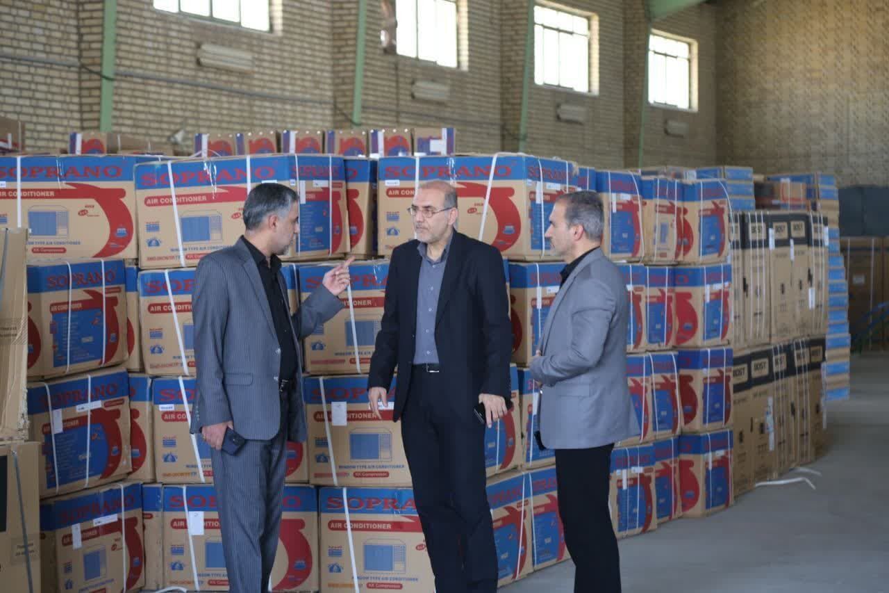 توزیع یکهزار و ۸۰۰ دستگاه کولر و یخچال میان نیازمندان خوزستان