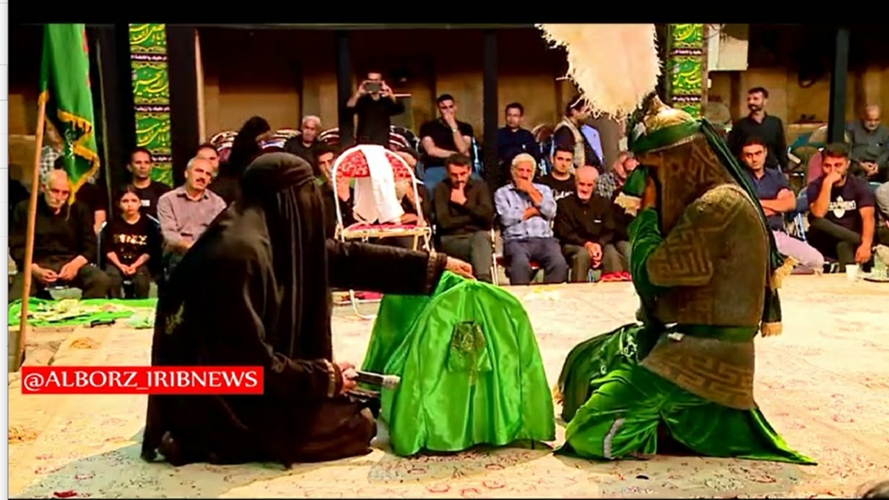 روایت ۶۰۰ ساله از عزاداری سوگواران حسینی در برغان