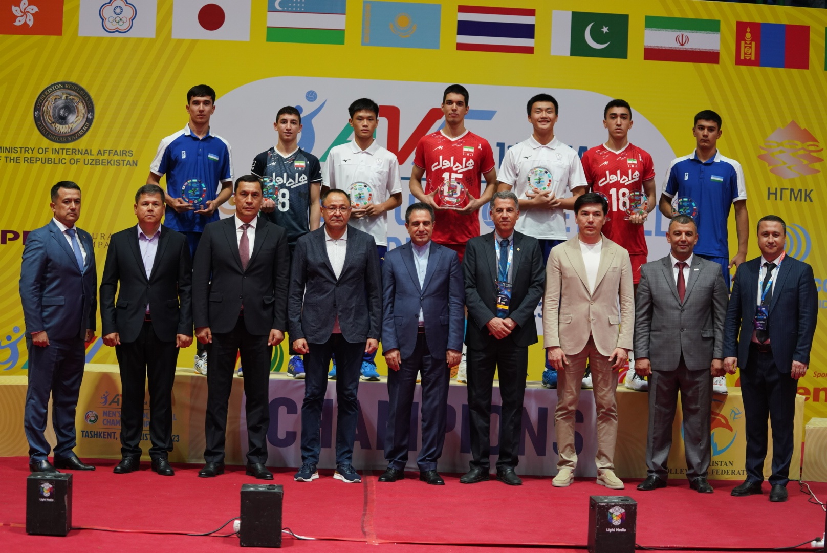 سه بازیکن ایران در تیم رویایی والیبال زیر ۱۶ سال آسیا