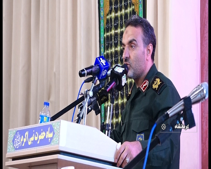 آئین افتتاح رزمایش جهادگران فاطمی ۳ در کرمانشاه