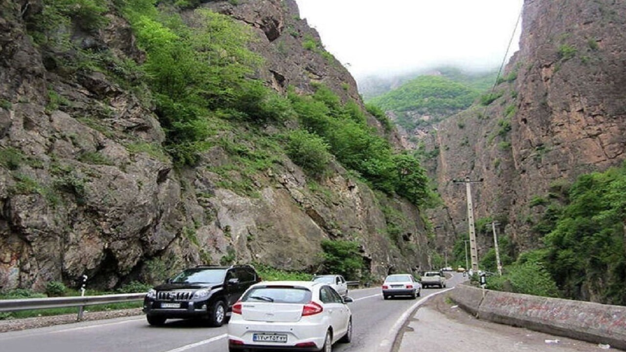 بازگشایی جاده هراز