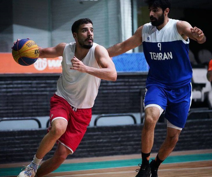 بازیکن مشهدی در اردوی تیم ملی ۳ نفره بسکتبال ایران
