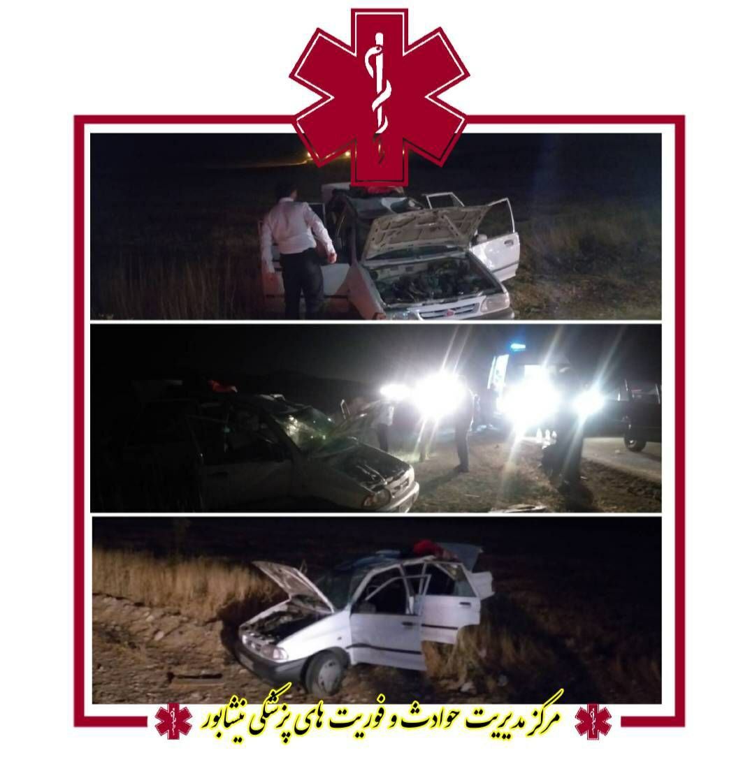 امدادرسانی آمبولانس‌های اعزامی از نیشابور به زائران اربعین حسینی