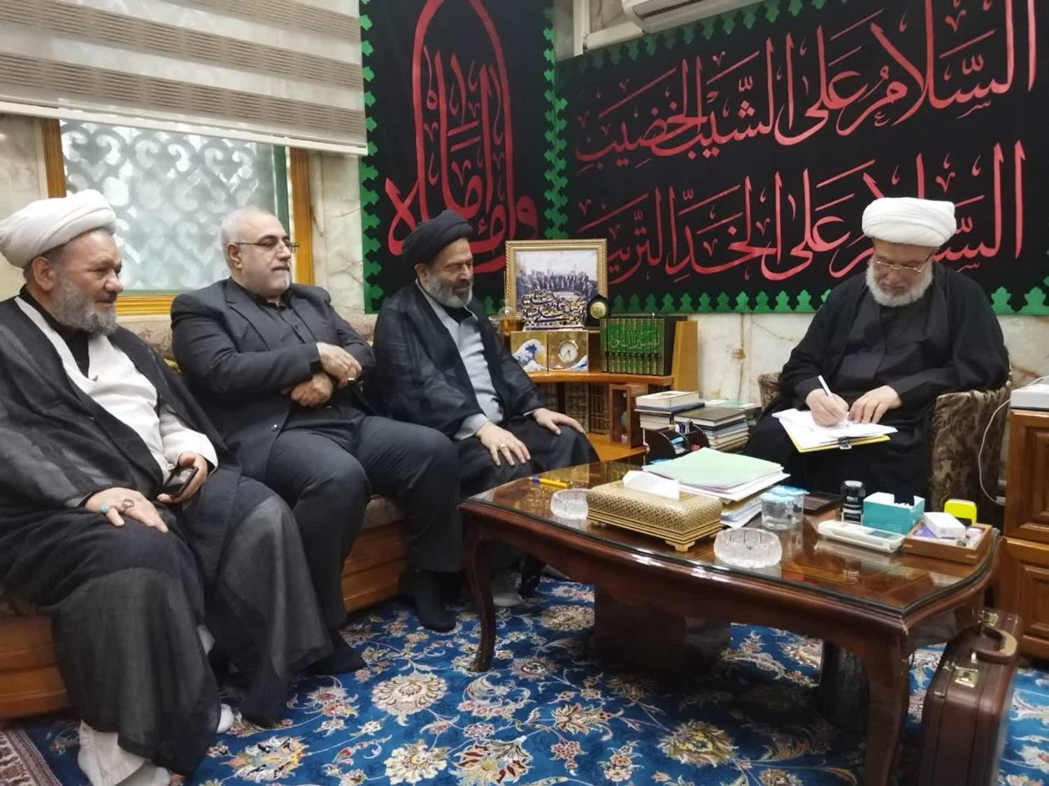 سرپرست حجاج ایرانی با تولیت شرعی عتبه حسینی دیدار کرد
