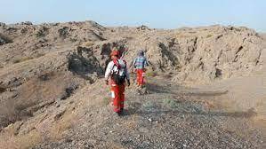 نجات مرد مفقود شده در کوهستان خورگوی بندرعباس