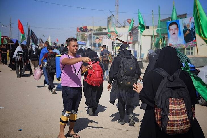 تردد بیش از یک میلیون و ۹۰۰ زائر اربعین حسینی در مرز‌های خوزستان