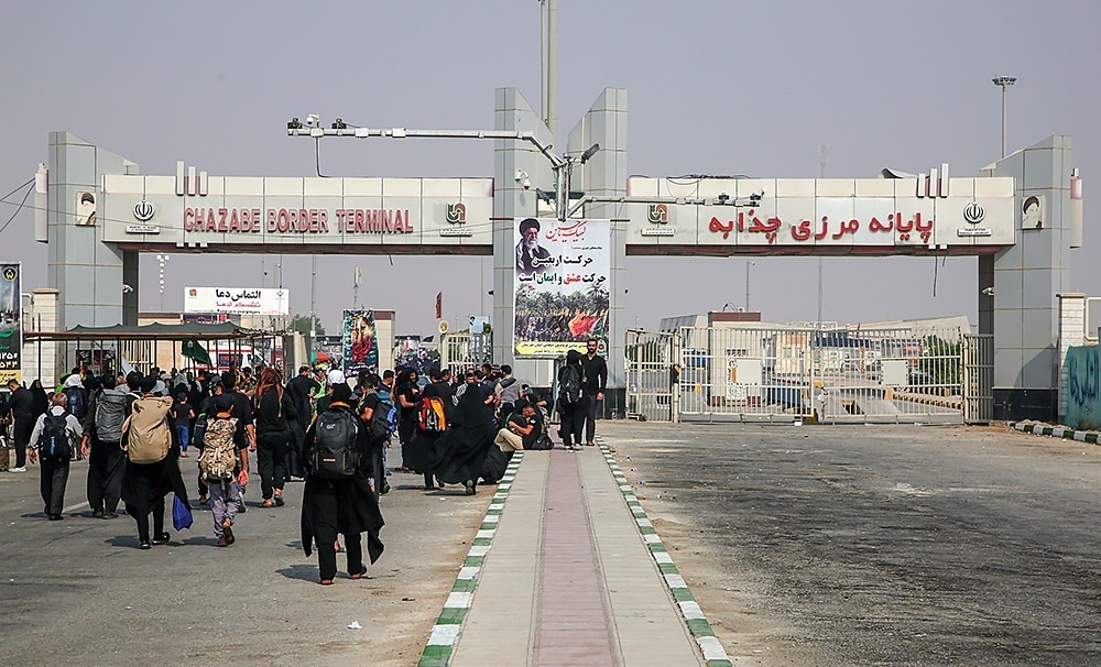 تردد بیش از ۱۳ هزار زائر اتباع خارجی در مرز چذابه