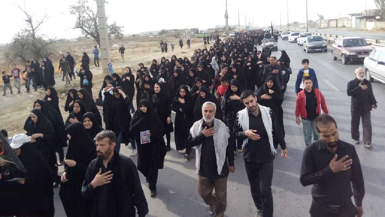 مسیرهای پیاده روی دلدادگان اربعین حسینی در استان مرکزی