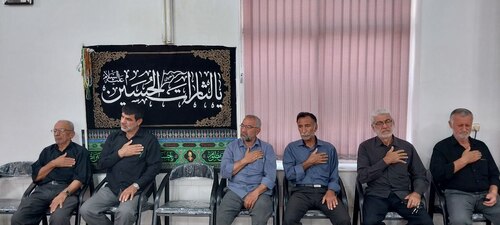 مراسم اربعین حسینی در مسجد چهارده معصوم شلمان