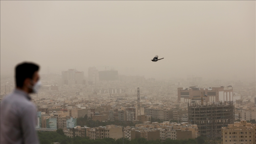 وضعیت قرمز آلودگی هوا در ۵ شهر خوزستان