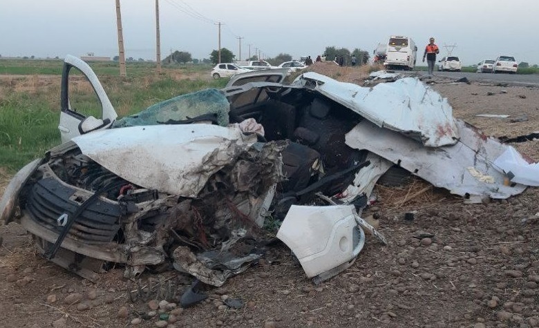 جان باختن ۴ زائر اصفهانی در حادثه رانندگی دهلران - اندیمشک