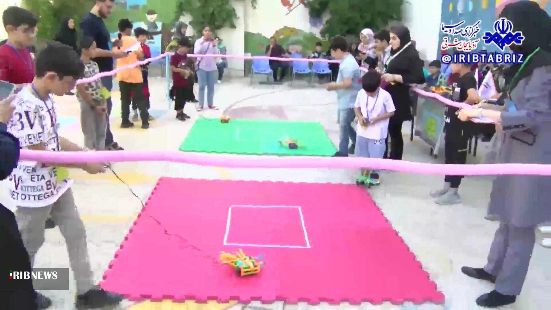 برگزاری مسابقات رباتیک دانش آموزی در مراغه