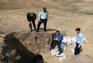 دستگیری ۷ حفار غیر مجاز در ایجرود