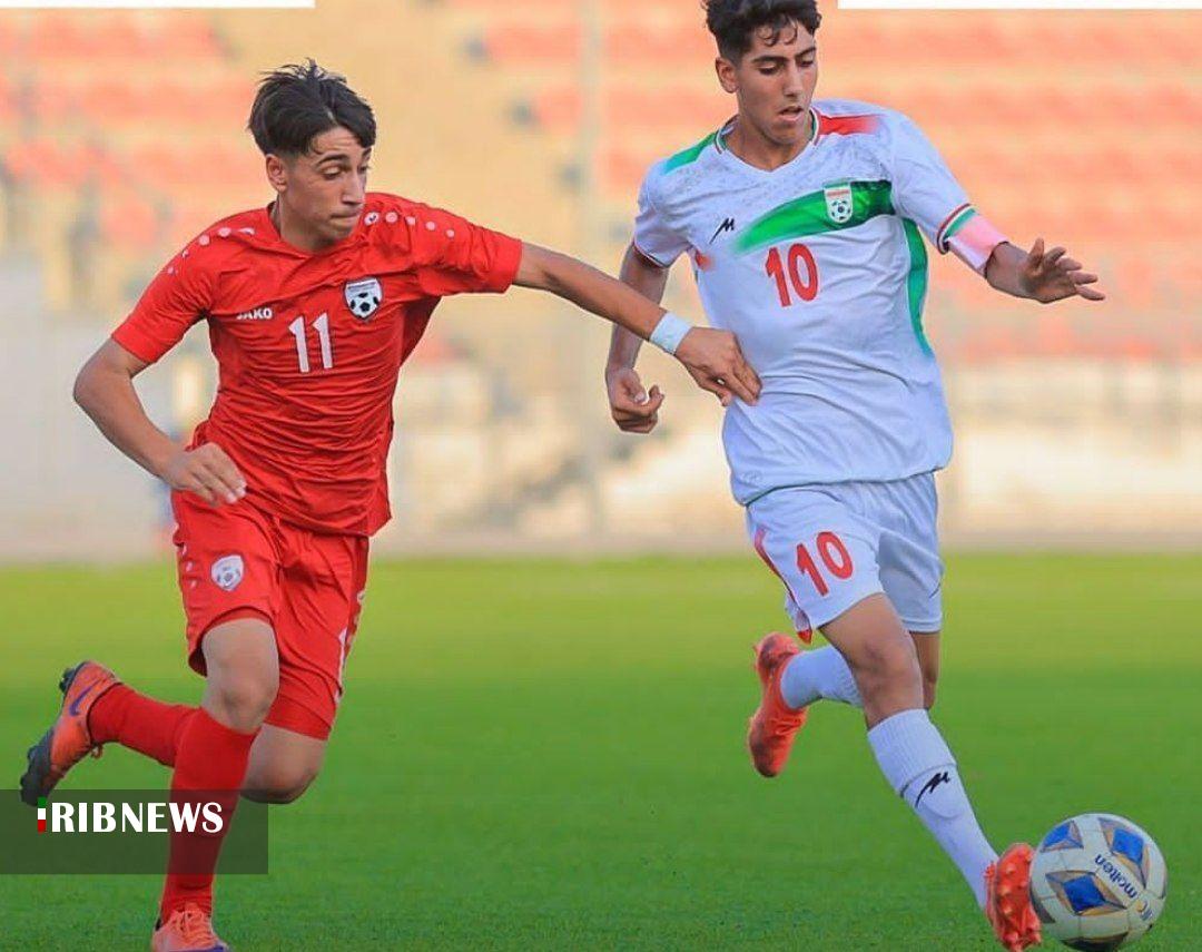 فوتبال کمتر از ۱۷ سال کافا؛ شکست ایران مقابل افغانستان