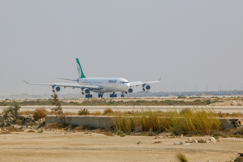 افزایش ظرفیت انتقال مسافر فرودگاه خلیج فارس عسلویه