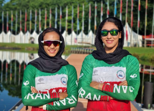 آب‌های آرام قهرمانی جهان؛ راه‌یابی کانوی دونفره بانوان ایران به فینال B ۵۰۰ متر