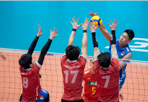 چین حریف ایران در مرحله نیمه پایانی والیبال مردان آسیا شد