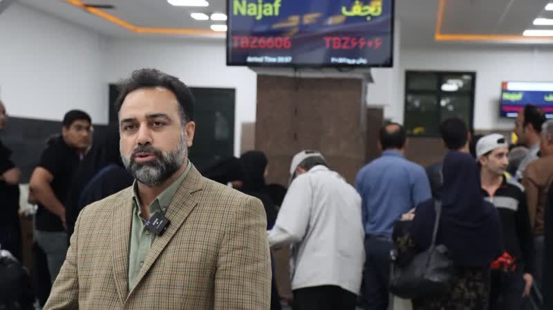 جابه‌جایی سه هزار و ۱۶۵ زائر اربعین از فرودگاه شیراز