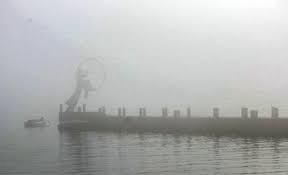 مه صبحگاهی در جزایر خلیج فارس