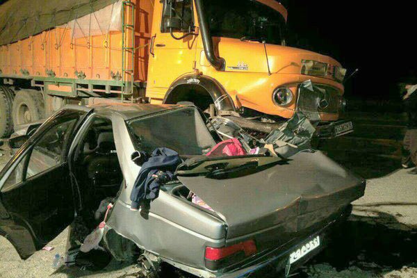 سه کشته و مصدوم در تصادف جاده تبریز ـ بستان آباد