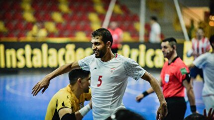 پیروزی تیم ملی فوتسال ایران مقابل کلمبیا