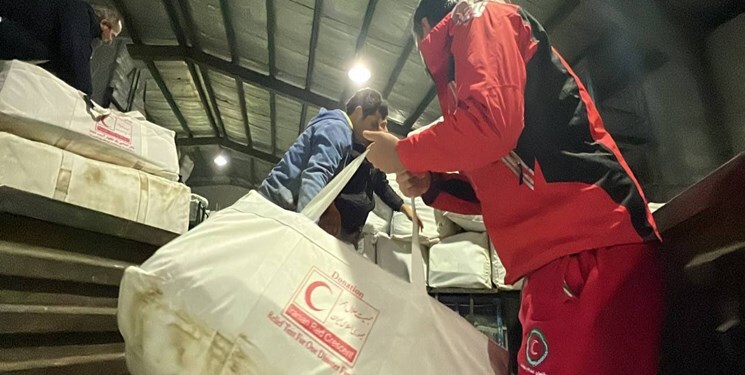 ارسال محموله ۴۰ تنی اقلام بشردوستانه امدادی به لیبی