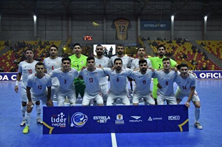 تیم ملی فوتسال ایران به دیدار پایانی مسابقات بین المللی برزیل صعود کرد