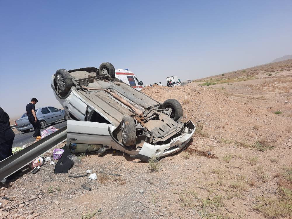 ۶ کشته و ۷۷ مصدوم در حوادث رانندگی استان سمنان