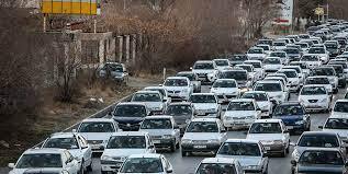 ترافیک سنگین در آزادراه‌های پردیس – تهران و قزوین – رشت