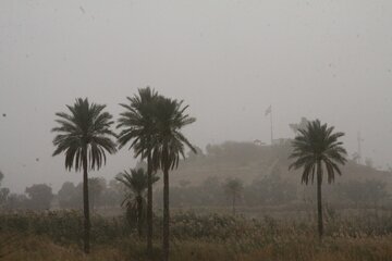 پیش بینی وزش باد و برخاستن گردوخاک در خوزستان