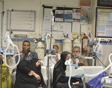آماده باش بیمارستان‌های خوزستان به دلیل افزایش مراجعه‌های تنفسی