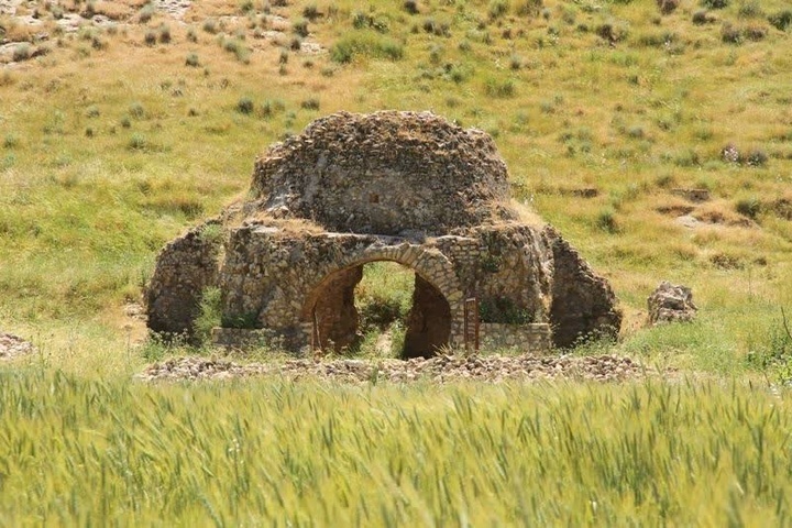 مرمت و ساماندهی آتشکده ساسانی ایوان