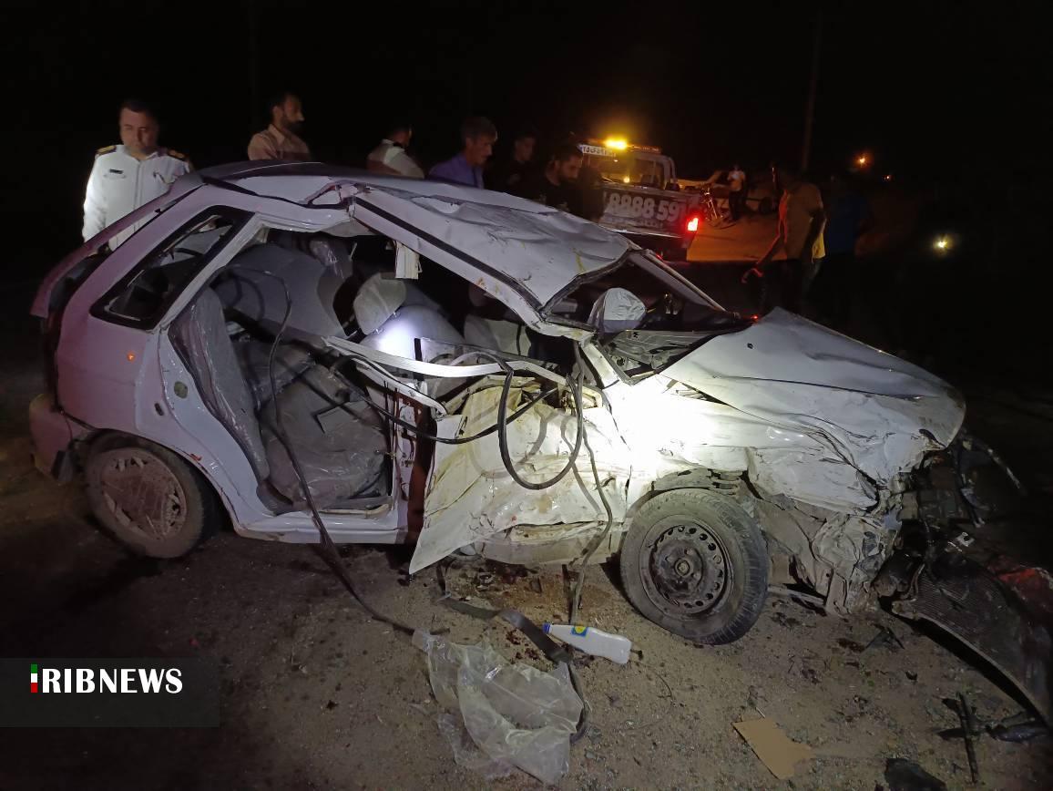 یک کشته در تصادف جاده شیراز - بیضا