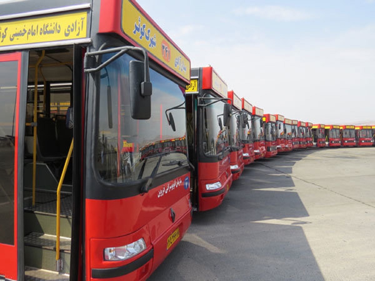 رایگان شدن اتوبوس‌های قزوین در سوم مهر