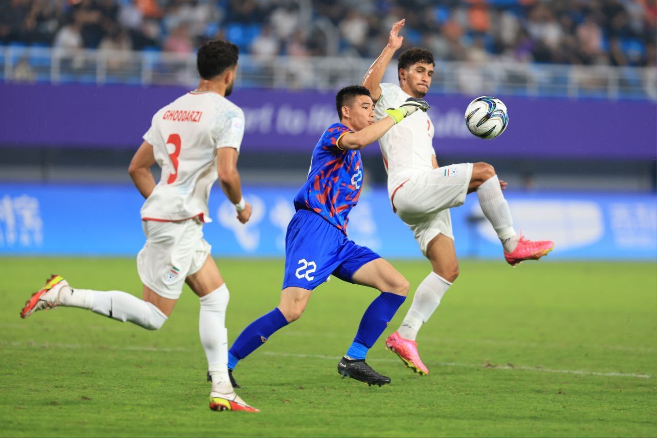 بازی‌های آسیایی هانگژو؛ پیروزی تیم فوتبال امید ایران مقابل ویتنام