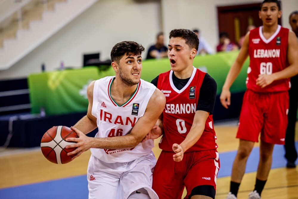 صعود تیم بسکتبال نوجوانان ایران به یک چهارم آسیا