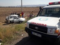 ۷ مصدوم در دو سانحه رانندگی در آذربایجان غربی