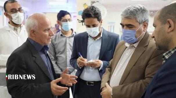 بازدید سرزده رئیس دانشگاه علوم پزشکی قم از بیمارستان حضرت معصومه (س)
