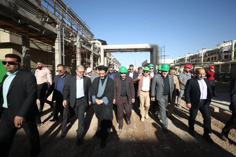 افتتاح چند طرح سرمایه‌گذاری زیرساختی در شهرک صنعتی زاگرس کرمانشاه