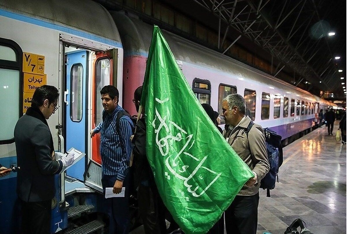 افزایش ۴ برابری ظرفیت قطار اربعین در خوزستان