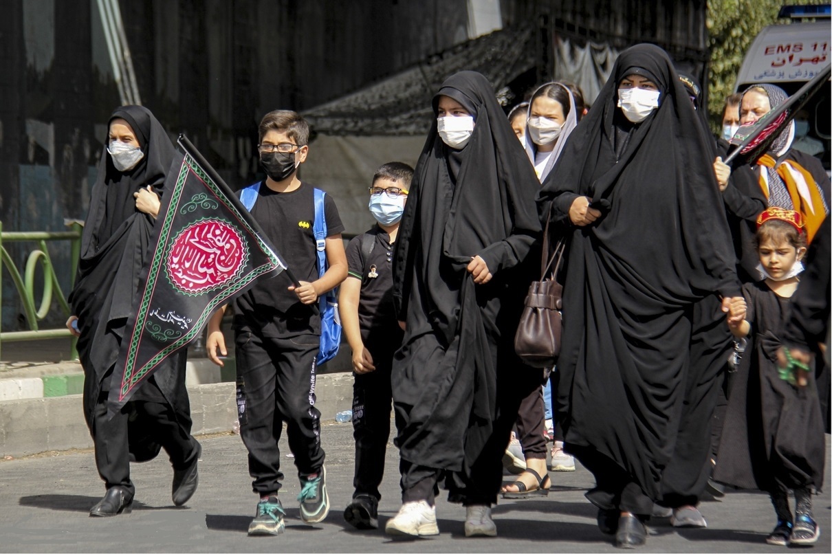 برگزاری آیین پیاده‌روی جاماندگان اربعین حسینی در شهر تهران