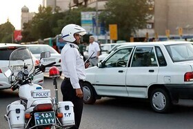 کنترل ترافیک در نقاط پرتردد اهواز با استقرار پلیس راهور